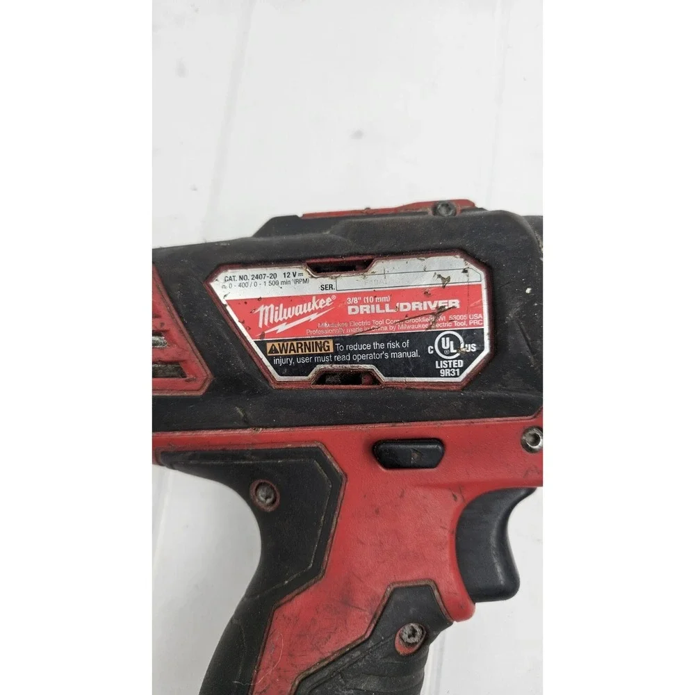 milwaukee drill + impact and battery